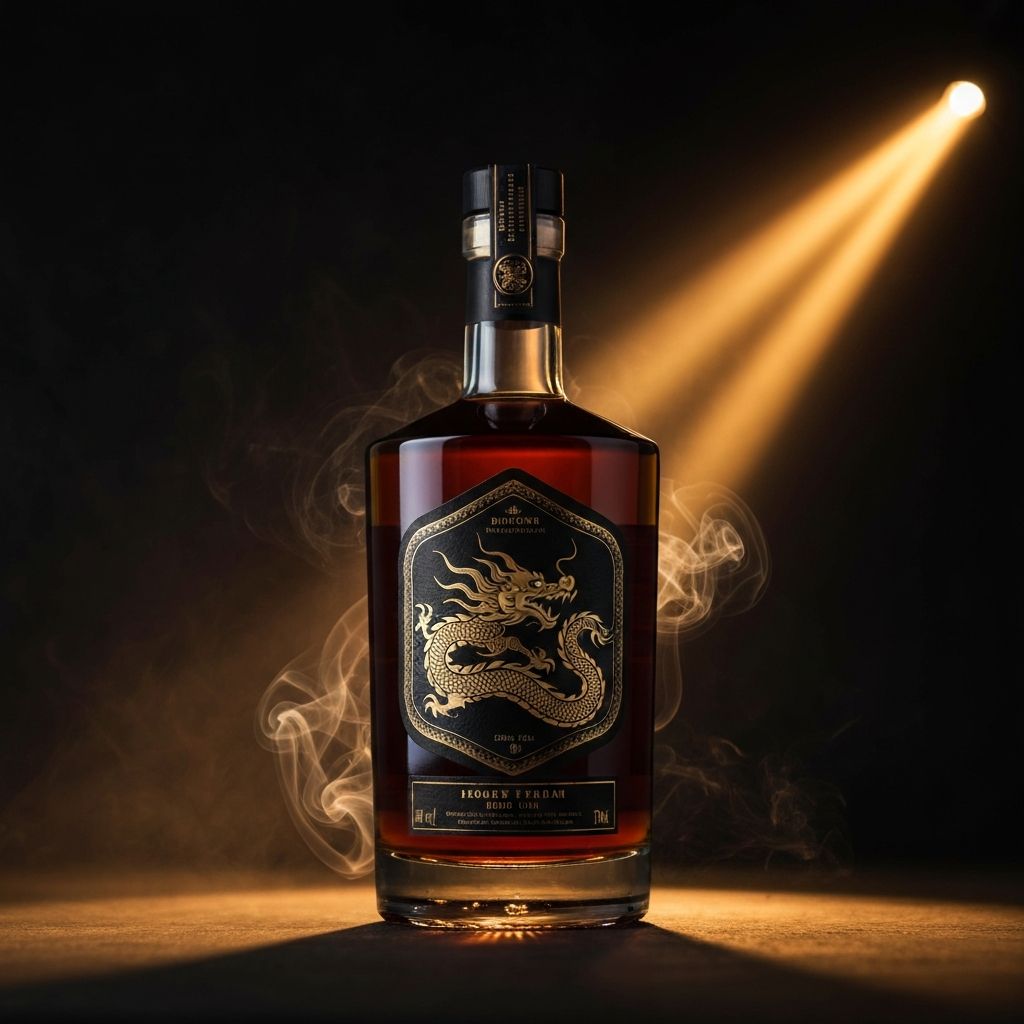 Naga Rum prémium palack